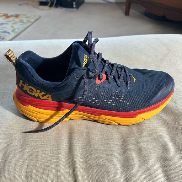 Hoka Men's Blue Clifton 9 men’s Running Shoes size 12.5 - Picture 4 of 8